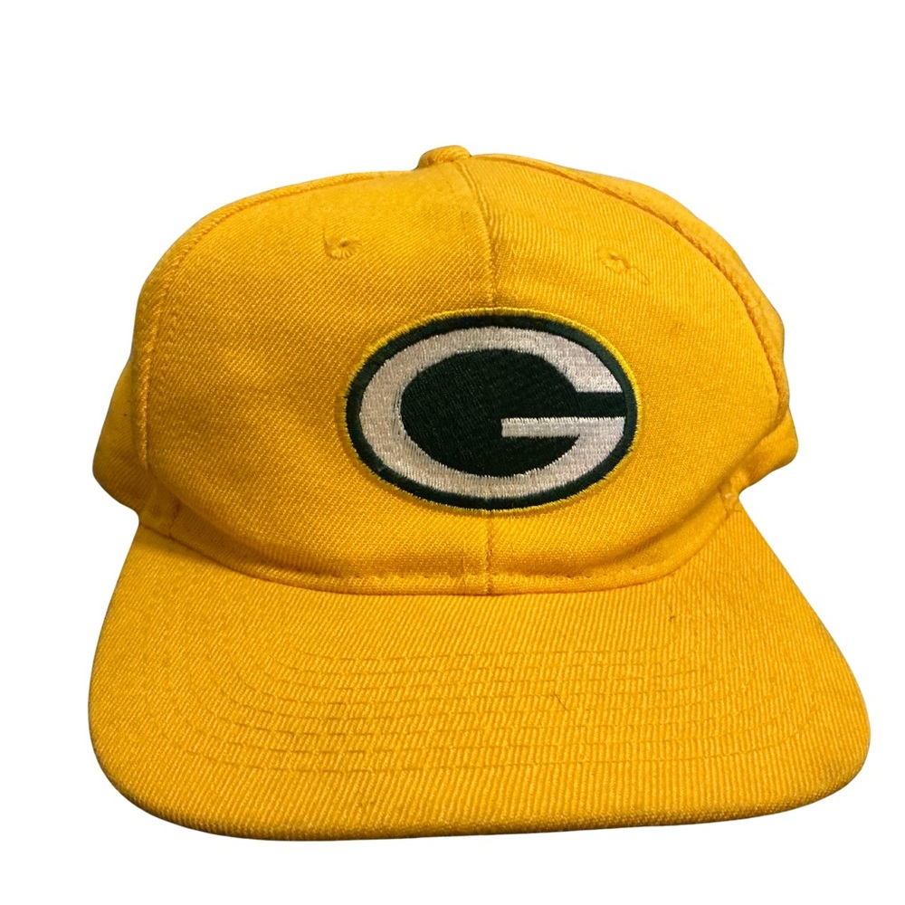 NFL Yellow Cap with Green Logo